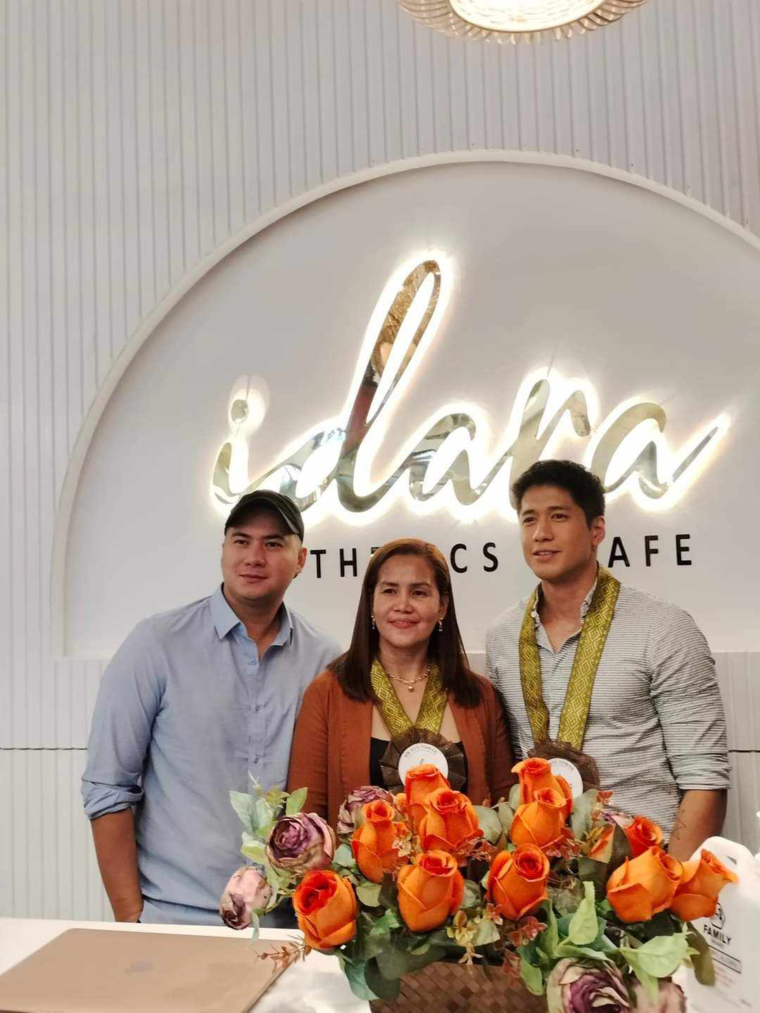 Aljur Abrenica graces opening of aesthetics center