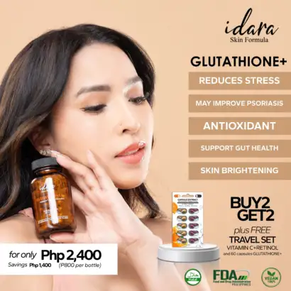 BUY 2 GET 2 Glutathione+ plus FREE TRAVEL KIT VITAMIN C+RETINOL Supplement - Image 2